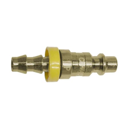 Interstate Pneumatics 1/4 Inch Industrial Steel Coupler Plug x 1/4 Inch Easy-Lock CPH445